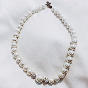 Faux Pearl Necklace